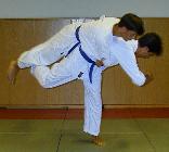 [Foto:
Judo-Wurf:
Hane Maki Komi
]